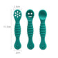 3PCS Cute Baby Learning Spoons Utensils Set - Baby Kingdom