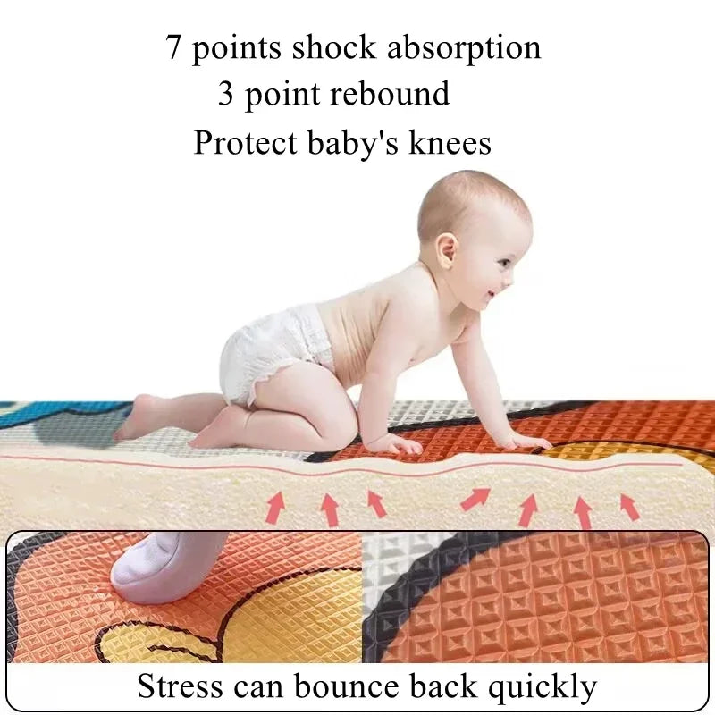 Large Size Non-toxic High-quality Children's Safety Mat - Baby Kingdom