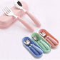 3pcs Children Spoon Forks Box Kids Stainless Steel Kids Cutlery - Baby Kingdom