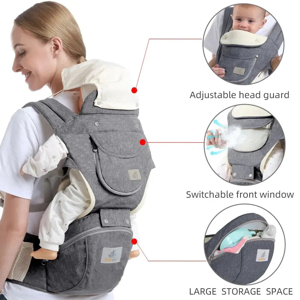 Baby Carrier Newborns to Toddler 7-45lbs  Foldable Baby Carriers - Baby Kingdom